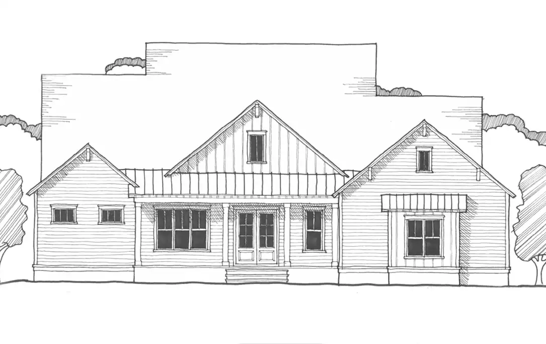 Lowcountry Collection custom home plan