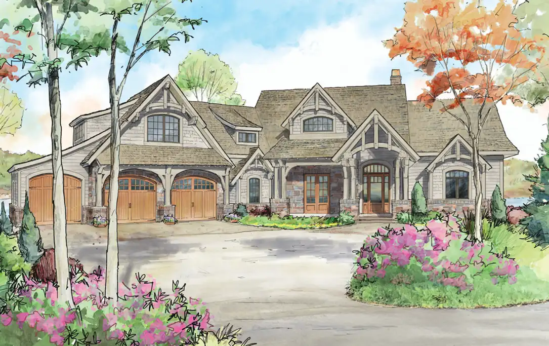 The Executive Collection custom home plan