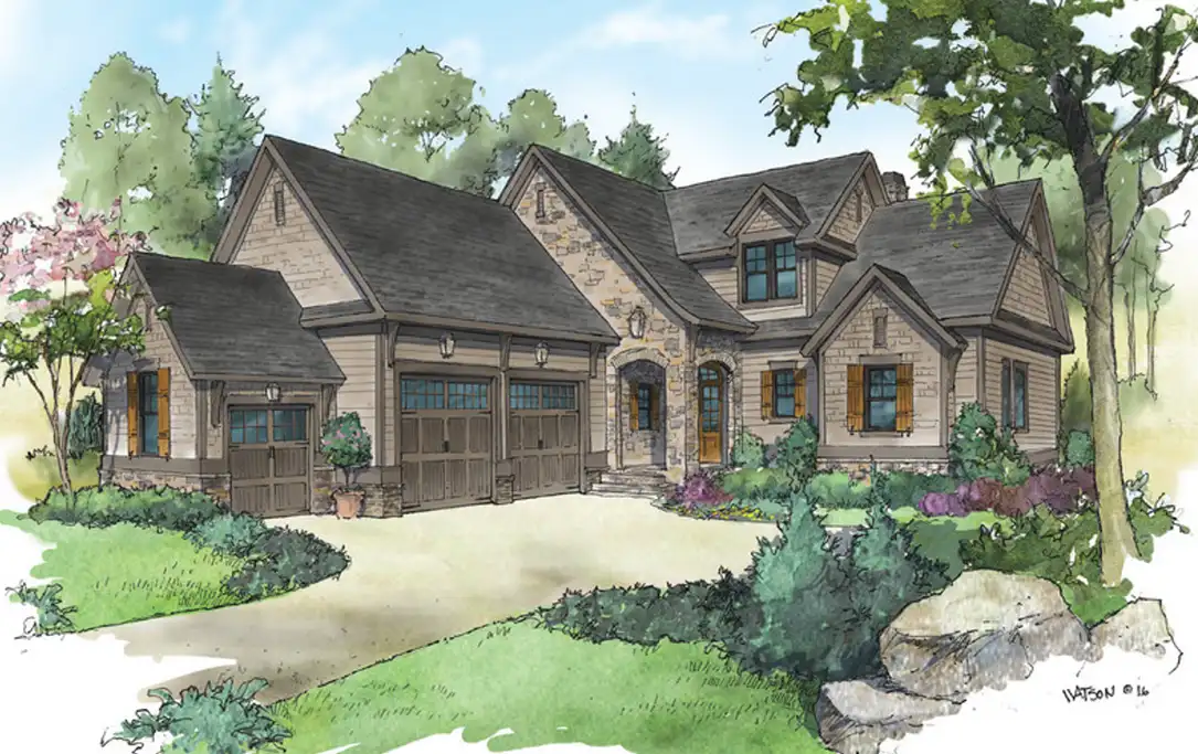 The Retreat Collection custom home plan